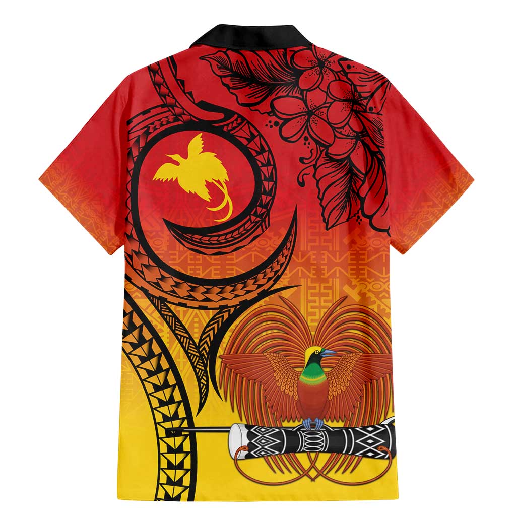 Papua New Guinea 50 Years Family Matching Mermaid Dress and Hawaiian Shirt Motuan Motifs LT7 - Polynesian Pride