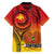 Papua New Guinea 50 Years Family Matching Tank Maxi Dress and Hawaiian Shirt Motuan Motifs