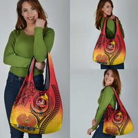 Papua New Guinea 50 Years Grocery Bag Motuan Motifs LT7 - Polynesian Pride