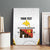 Personalized Papua New Guinea Canvas Wall Art Hapi De bilong Indipendens PNG