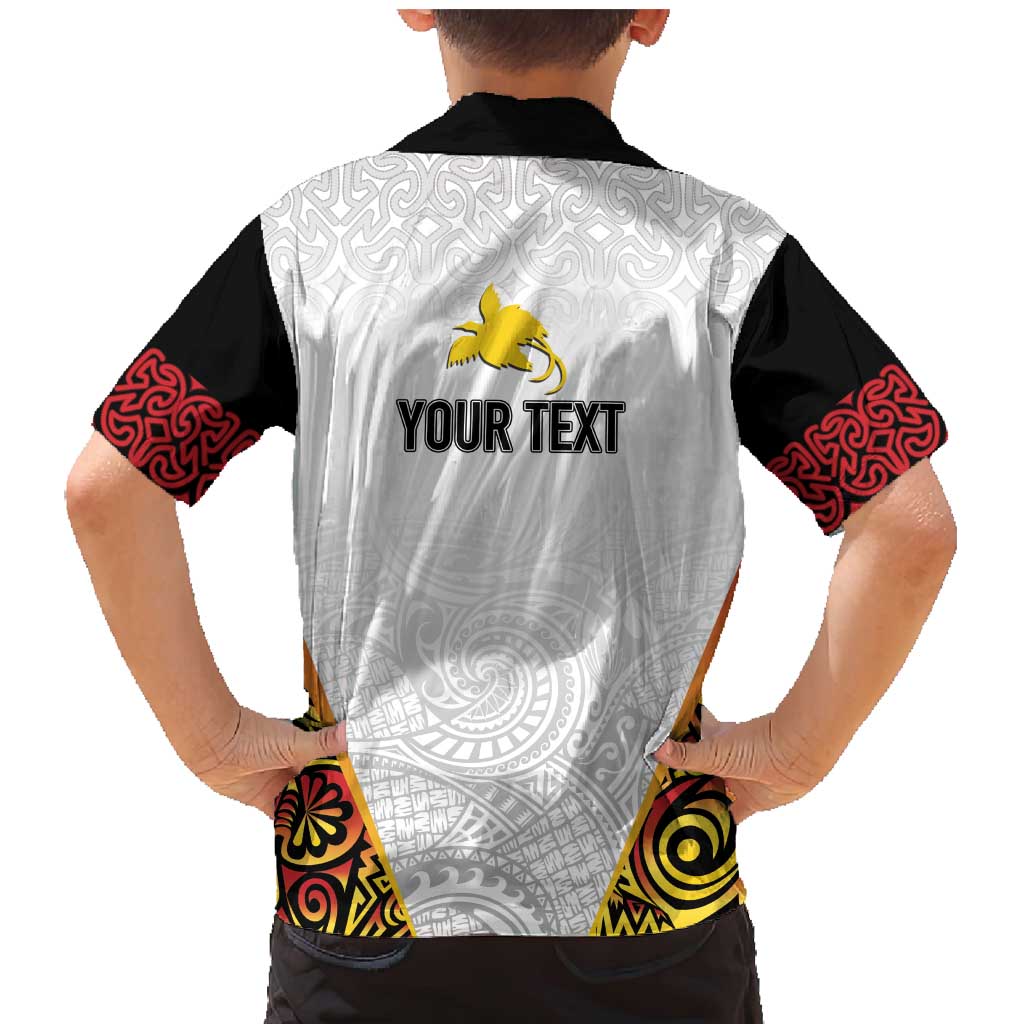 Personalized Papua New Guinea Family Matching Mermaid Dress and Hawaiian Shirt Hapi De bilong Indipendens PNG LT7 - Polynesian Pride