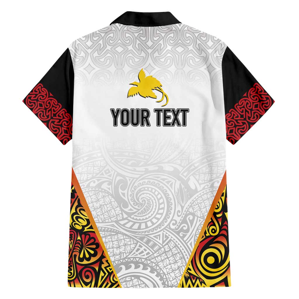 Personalized Papua New Guinea Family Matching Short Sleeve Bodycon Dress and Hawaiian Shirt Hapi De bilong Indipendens PNG LT7 - Polynesian Pride