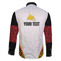 Personalized Papua New Guinea Family Matching Short Sleeve Bodycon Dress and Hawaiian Shirt Hapi De bilong Indipendens PNG LT7 - Polynesian Pride