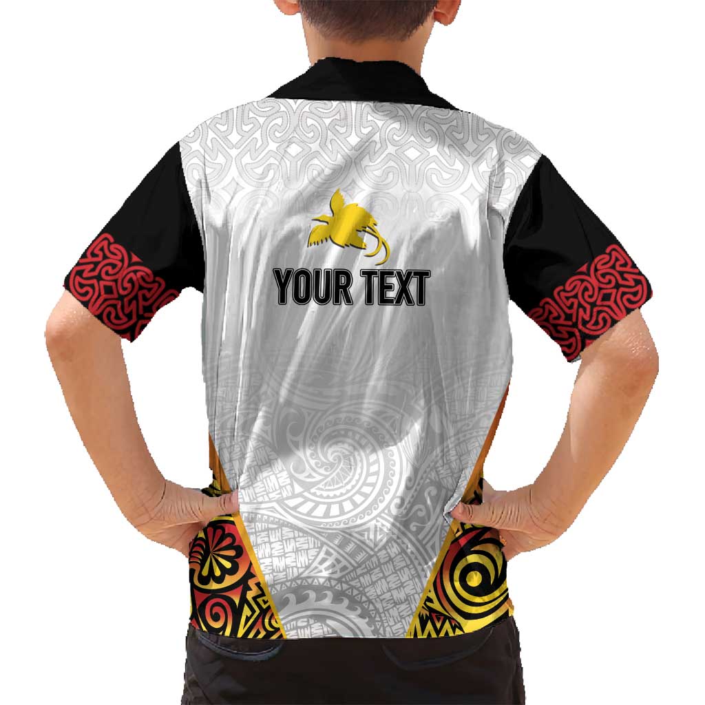 Personalized Papua New Guinea Family Matching Summer Maxi Dress and Hawaiian Shirt Hapi De bilong Indipendens PNG LT7 - Polynesian Pride