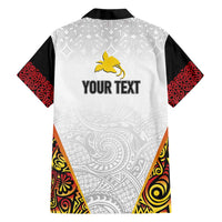 Personalized Papua New Guinea Family Matching Tank Maxi Dress and Hawaiian Shirt Hapi De bilong Indipendens PNG LT7 - Polynesian Pride