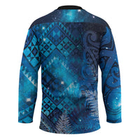 Aotearoa Taniko Matariki Hockey Jersey Cosmic Blue