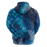 Aotearoa Taniko Matariki Hoodie Cosmic Blue