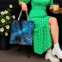 Aotearoa Taniko Matariki Tote Bag Cosmic Blue