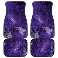 Aotearoa Taniko Matariki Car Mats Cosmic Violet