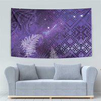 Aotearoa Taniko Matariki Tapestry Cosmic Violet