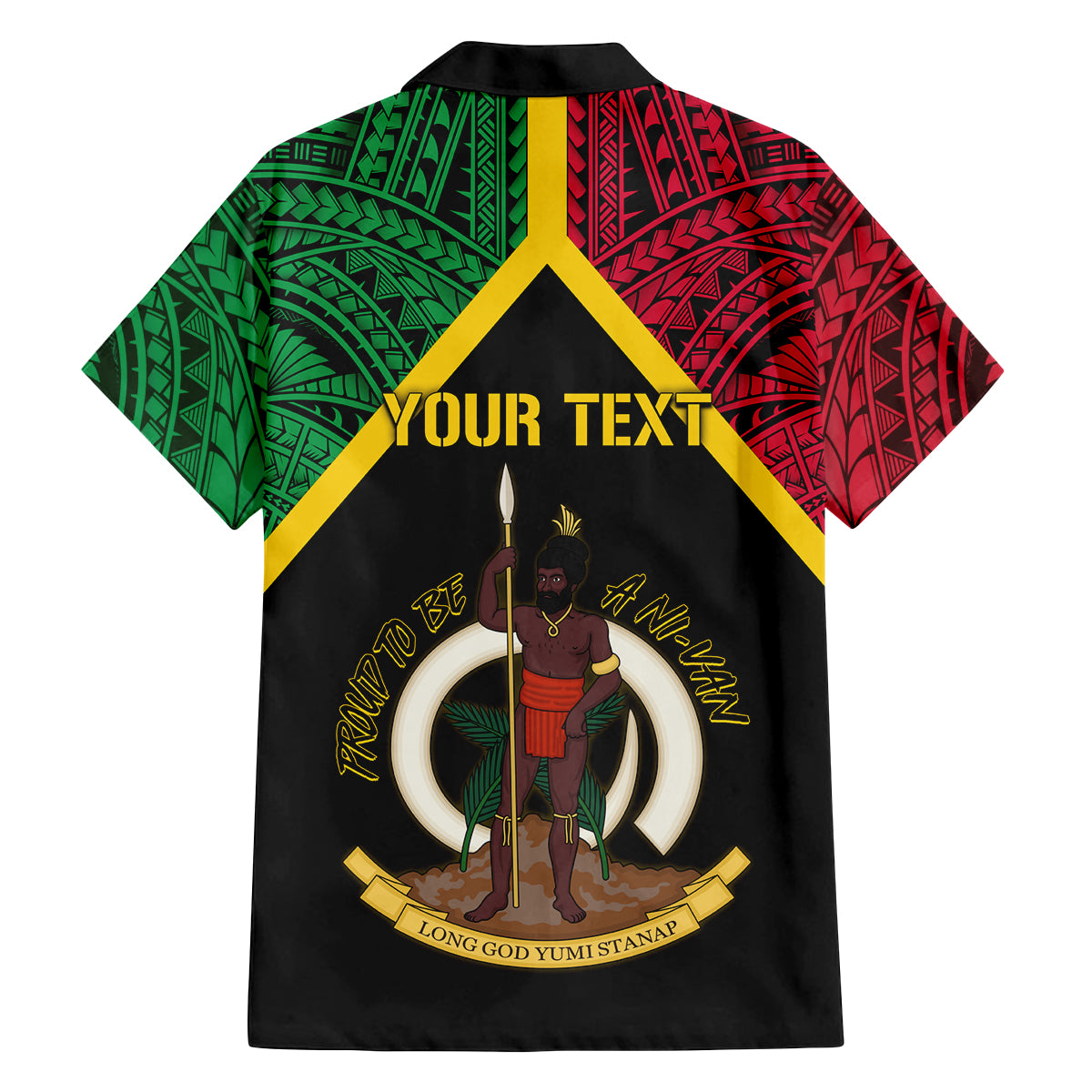 Vanuatu 44th Independence Anniversary Family Matching Tank Maxi Dress and Hawaiian Shirt