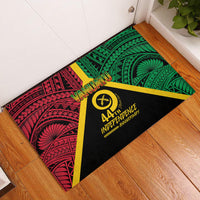 Vanuatu 44th Independence Anniversary Rubber Doormat