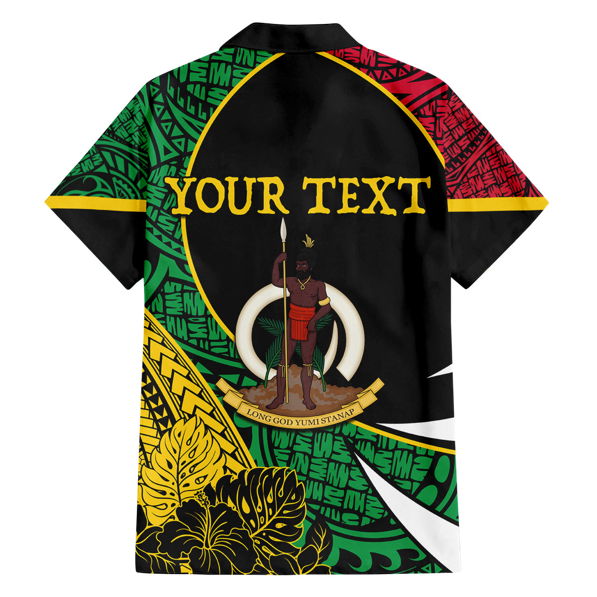 Vanuatu Independence Day Yumi 44 Family Matching Long Sleeve Bodycon Dress and Hawaiian Shirt LT7 - Polynesian Pride