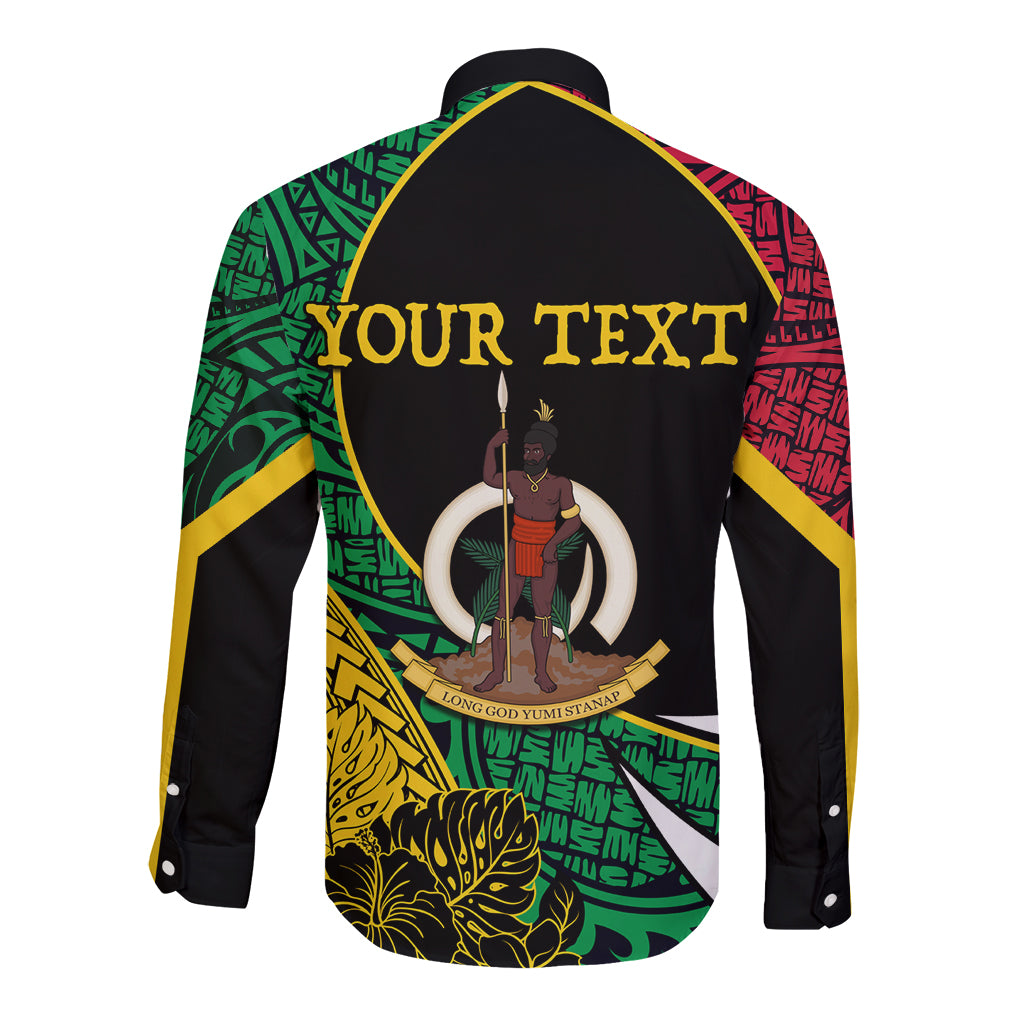 Vanuatu Independence Day Yumi 44 Long Sleeve Button Shirt