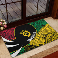Vanuatu Independence Day Yumi 44 Rubber Doormat