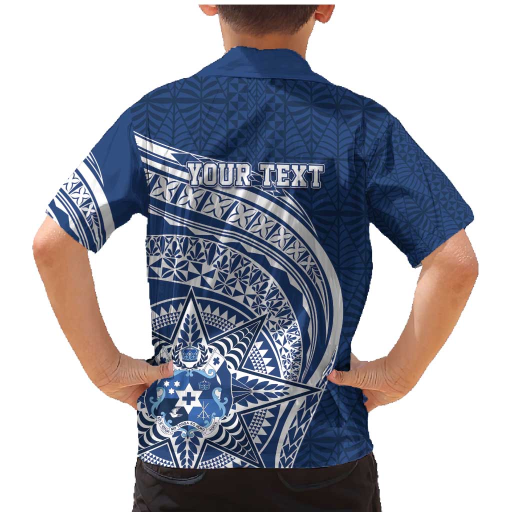 Tonga Queen Salote College Personalized Family Matching Mermaid Dress and Hawaiian Shirt Ngatu Tokelaufeletoa Motifs LT7 - Polynesian Pride