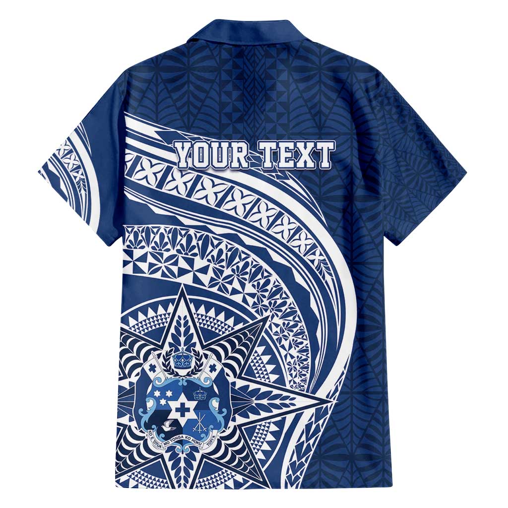 Tonga Queen Salote College Personalized Family Matching Off Shoulder Short Dress and Hawaiian Shirt Ngatu Tokelaufeletoa Motifs LT7 - Polynesian Pride