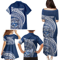 Tonga Queen Salote College Personalized Family Matching Puletasi and Hawaiian Shirt Ngatu Tokelaufeletoa Motifs LT7 - Polynesian Pride