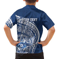 Tonga Queen Salote College Personalized Family Matching Summer Maxi Dress and Hawaiian Shirt Ngatu Tokelaufeletoa Motifs LT7 - Polynesian Pride