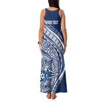 Tonga Queen Salote College Personalized Family Matching Tank Maxi Dress and Hawaiian Shirt Ngatu Tokelaufeletoa Motifs LT7 - Polynesian Pride