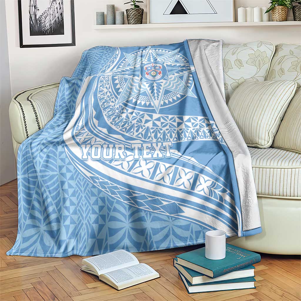 Tonga Apifo'ou Kolisi Personalized Blanket Ngatu Tokelaufeletoa Motifs