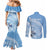 Tonga Apifo'ou Kolisi Personalized Couples Matching Mermaid Dress and Long Sleeve Button Shirt Ngatu Tokelaufeletoa Motifs