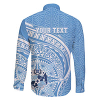 Tonga Apifo'ou Kolisi Personalized Family Matching Off The Shoulder Long Sleeve Dress and Hawaiian Shirt Ngatu Tokelaufeletoa Motifs LT7 - Polynesian Pride