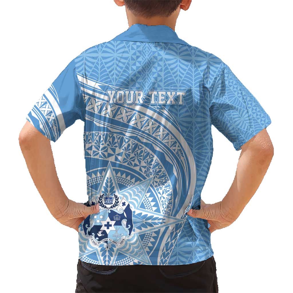 Tonga Apifo'ou Kolisi Personalized Family Matching Short Sleeve Bodycon Dress and Hawaiian Shirt Ngatu Tokelaufeletoa Motifs LT7 - Polynesian Pride