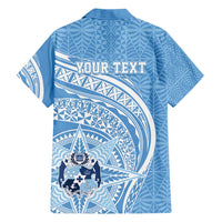 Tonga Apifo'ou Kolisi Personalized Family Matching Short Sleeve Bodycon Dress and Hawaiian Shirt Ngatu Tokelaufeletoa Motifs LT7 - Polynesian Pride