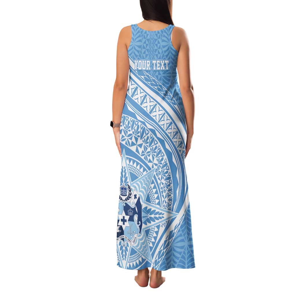 Tonga Apifo'ou Kolisi Personalized Family Matching Tank Maxi Dress and Hawaiian Shirt Ngatu Tokelaufeletoa Motifs LT7 - Polynesian Pride