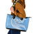 Tonga Apifo'ou Kolisi Personalized Leather Tote Bag Ngatu Tokelaufeletoa Motifs