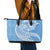 Tonga Apifo'ou Kolisi Personalized Leather Tote Bag Ngatu Tokelaufeletoa Motifs