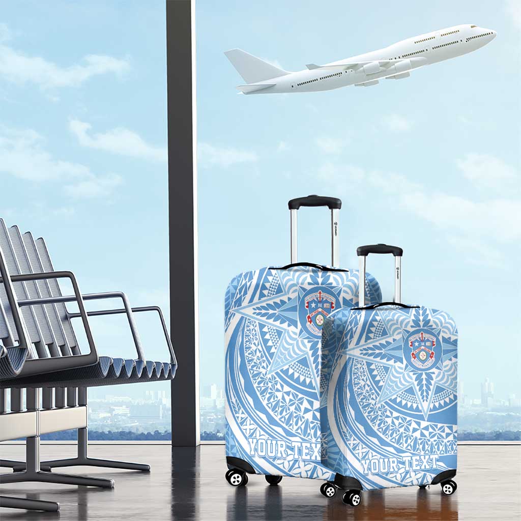 Tonga Apifo'ou Kolisi Personalized Luggage Cover Ngatu Tokelaufeletoa Motifs