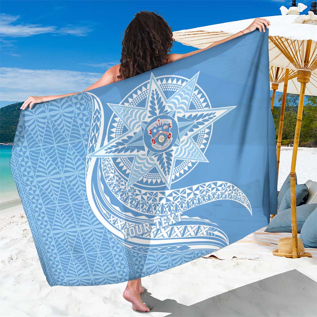 Tonga Apifo'ou Kolisi Personalized Sarong Ngatu Tokelaufeletoa Motifs