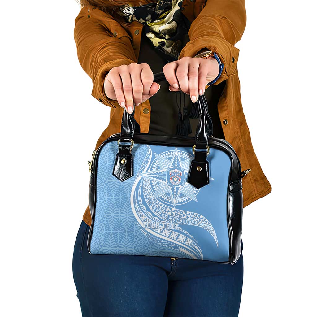 Tonga Apifo'ou Kolisi Personalized Shoulder Handbag Ngatu Tokelaufeletoa Motifs