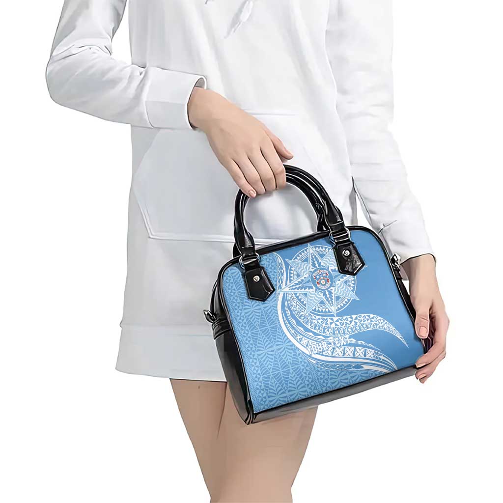 Tonga Apifo'ou Kolisi Personalized Shoulder Handbag Ngatu Tokelaufeletoa Motifs