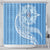 Tonga Apifo'ou Kolisi Personalized Shower Curtain Ngatu Tokelaufeletoa Motifs