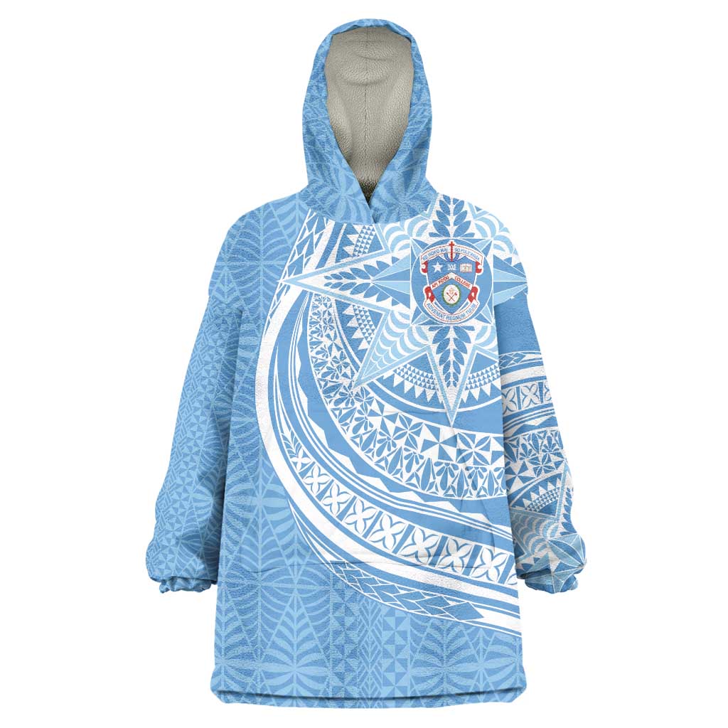 Tonga Apifo'ou Kolisi Personalized Wearable Blanket Hoodie Ngatu Tokelaufeletoa Motifs