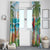 Aloha Hawaii Christmas Window Curtain It's 5 o'clock Somewhere