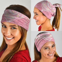 Breast Cancer Awareness Maori Aotearoa Neck Gaiter Manta Ray - Pink Glaze - Polynesian Pride