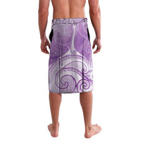 Epilepsy Awareness Maori Aotearoa Lavalava Manta Ray - Purple Glaze - Polynesian Pride