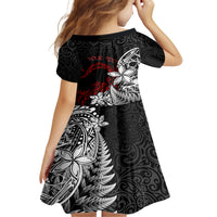 New Zealand Aotearoa Valentine Family Matching Tank Maxi Dress and Hawaiian Shirt Couple Maori Aroha Ki a Koe Ver.02 LT7 - Polynesian Pride