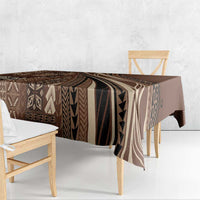 Pasifika Women's Day - Samoa Siapo Malu Tattoo Inspired Tablecloth Brown