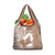 Mother's Day Grocery Bag Polynesia Vintage Hibiscus - Brown