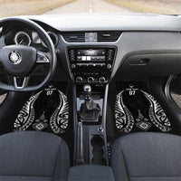 2025 Rugby Championship New Zealand Custom Car Mats Poutama Motifs - Polynesian Pride