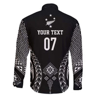 2025 Rugby Championship New Zealand Custom Family Matching Summer Maxi Dress and Hawaiian Shirt Poutama Motifs LT7 - Polynesian Pride