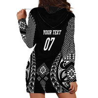 2025 Rugby Championship New Zealand Custom Hoodie Dress Poutama Motifs LT7 - Polynesian Pride
