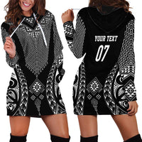 2025 Rugby Championship New Zealand Custom Hoodie Dress Poutama Motifs LT7 - Polynesian Pride