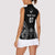 2025 Rugby Championship New Zealand Custom Women Sleeveless Polo Shirt Poutama Motifs - Polynesian Pride