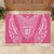 2025 Rugby Championship New Zealand Custom Rubber Doormat Poutama Motifs - Pink Out - Polynesian Pride